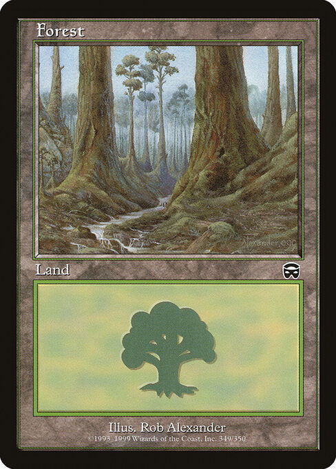 Forest - Magic: The Gathering MMQ #349