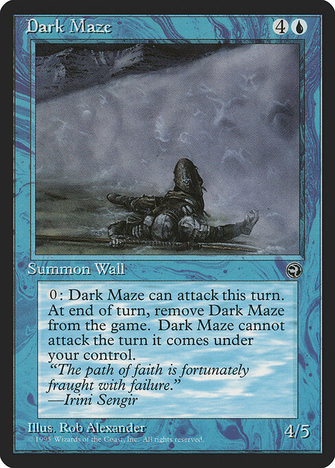 Dark Maze - Magic: The Gathering HML #25a