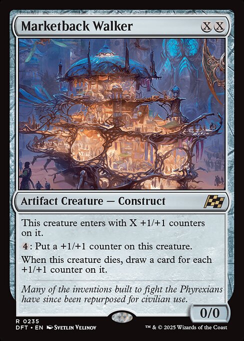 Marketback Walker - Magic: The Gathering DFT #235