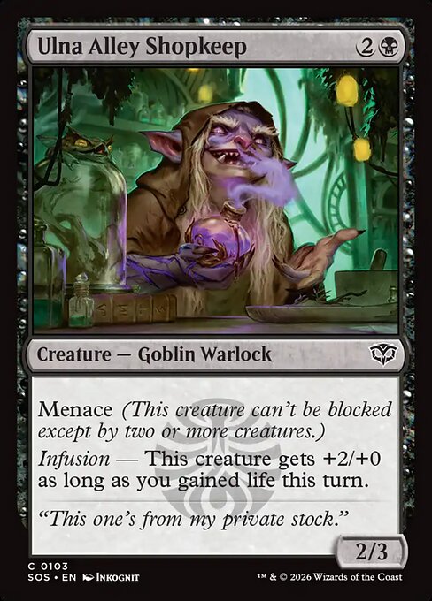 Ulna Alley Shopkeep - Magic: The Gathering SOS #103