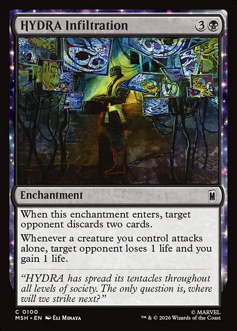 HYDRA Infiltration - Magic: The Gathering MSH #100