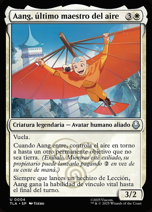 Aang, the Last Airbender · TLA #4 · ES