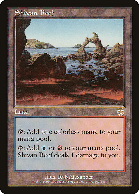 Shivan Reef - Magic: The Gathering APC #142