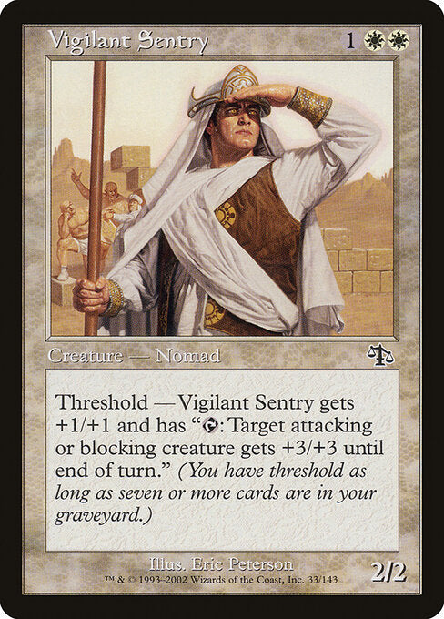 Vigilant Sentry - Magic: The Gathering JUD #33