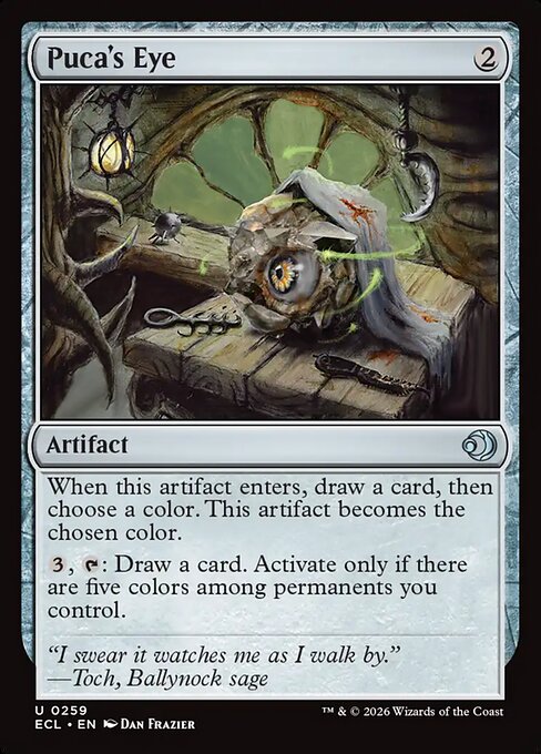 Puca's Eye - Magic: The Gathering ECL #259