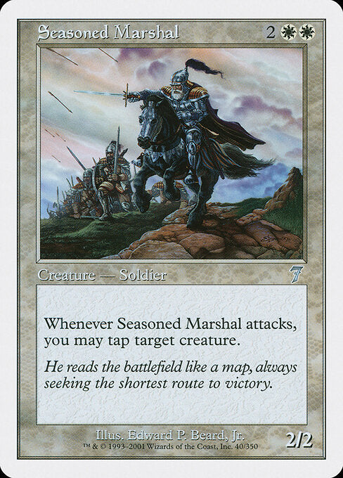 Seasoned Marshal - Magic: The Gathering 7ED #40