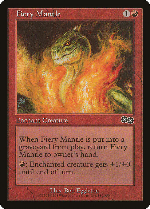Fiery Mantle - Magic: The Gathering USG #186