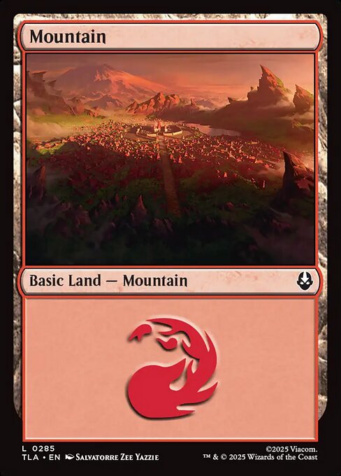 Mountain - Magic: The Gathering TLA #285