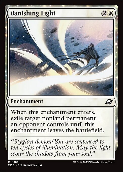 Banishing Light - Magic: The Gathering EOE #6