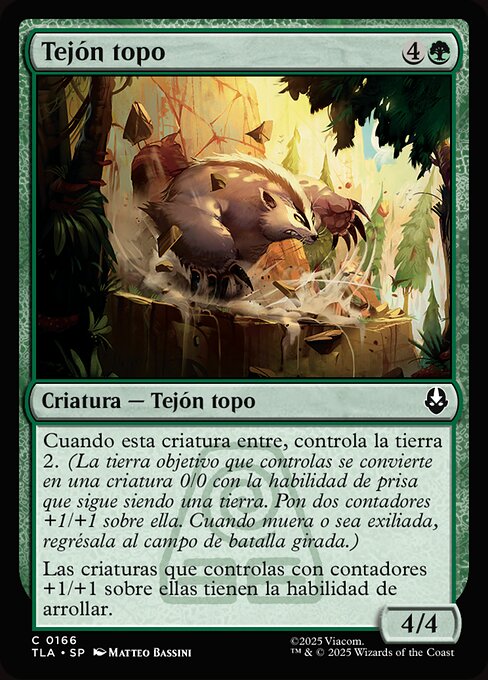 Badgermole · TLA #166 · ES
