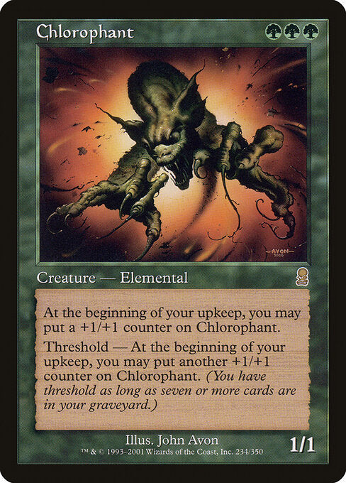 Chlorophant - Magic: The Gathering ODY #234