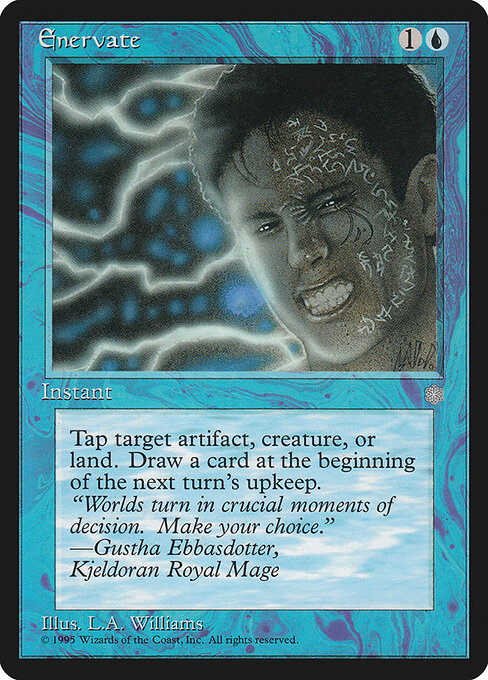 Enervate - Magic: The Gathering ICE #67