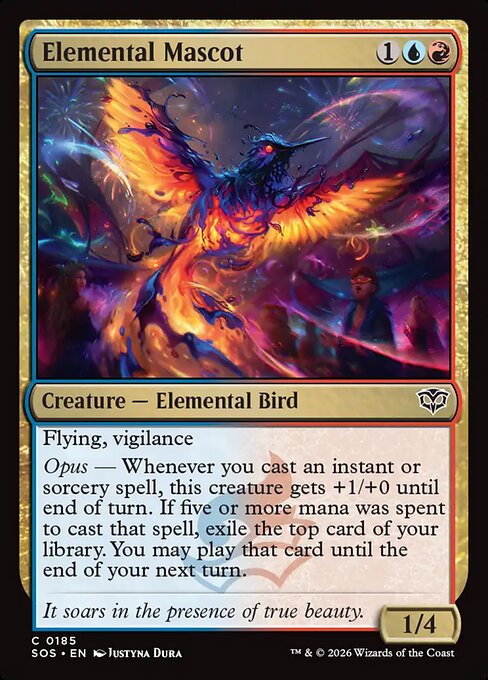 Elemental Mascot - Magic: The Gathering SOS #185