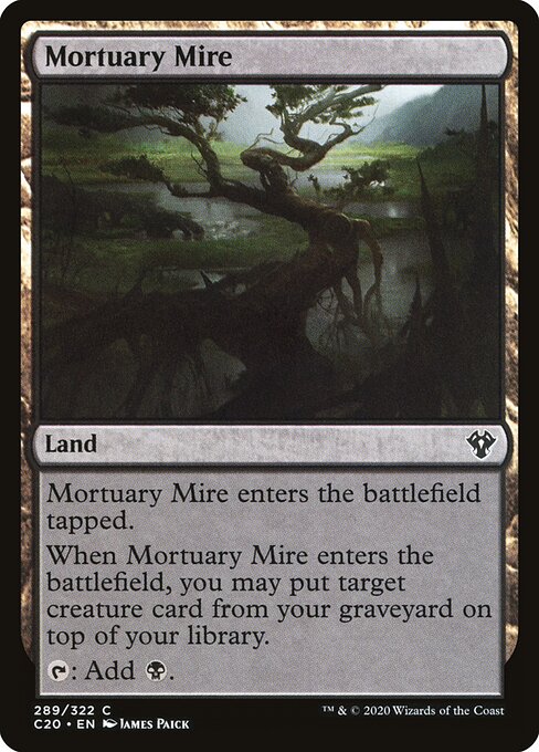Mortuary Mire - Magic: The Gathering C20 #289
