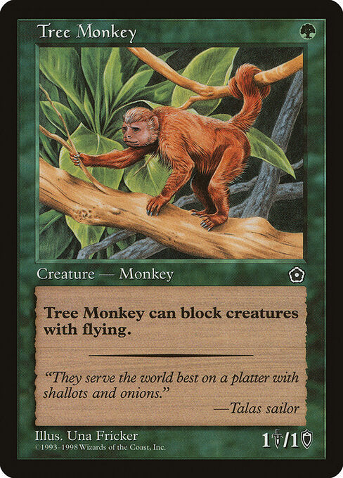 Tree Monkey - Magic: The Gathering P02 #148