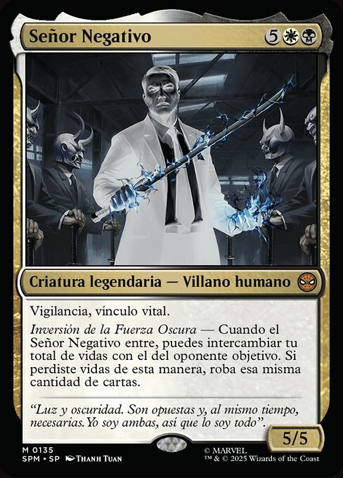 Mister Negative · SPM #135 · ES