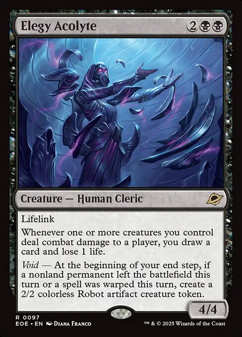 Elegy Acolyte - Magic: The Gathering EOE #97