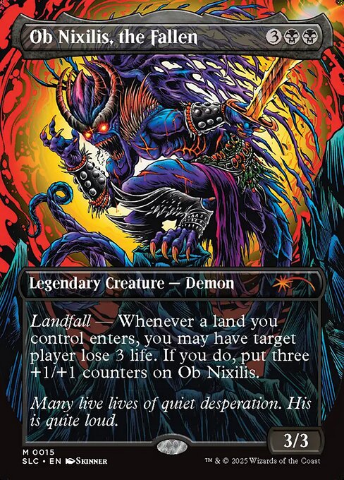 Ob Nixilis, the Fallen Secret Lair Countdown slc