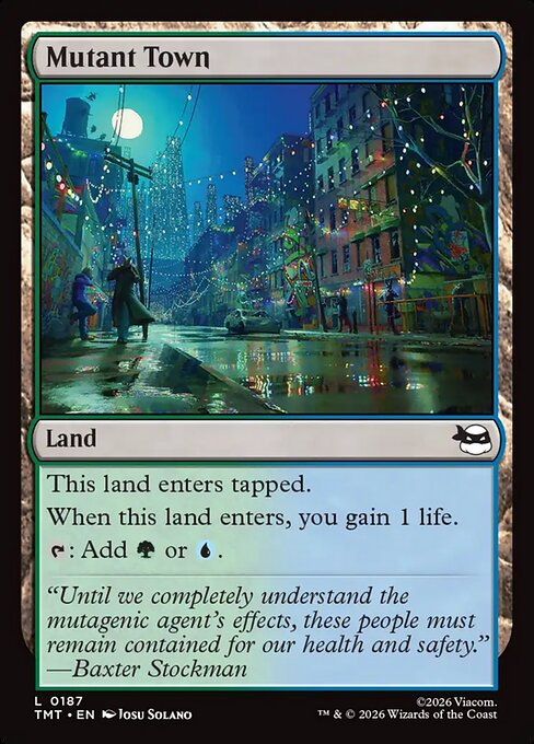 Mutant Town - Magic: The Gathering TMT #187