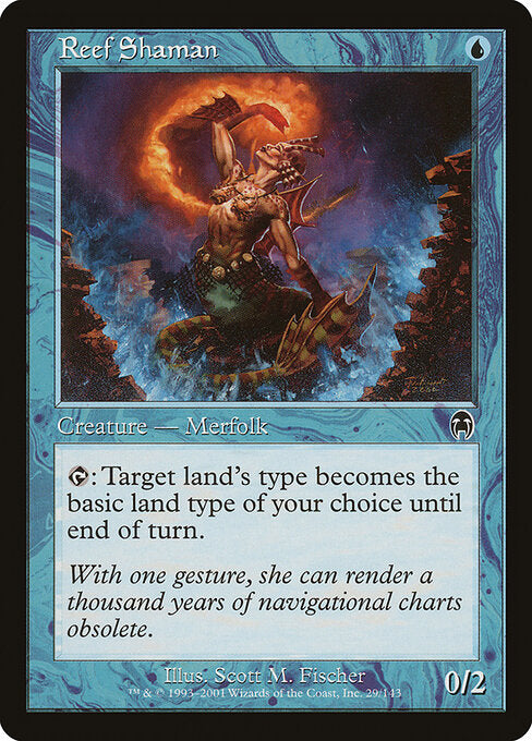 Reef Shaman - Magic: The Gathering APC #29
