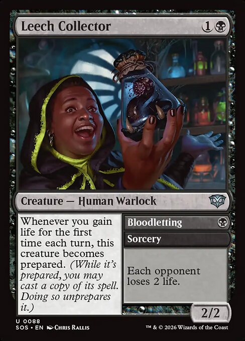 Leech Collector // Bloodletting - Magic: The Gathering SOS #88