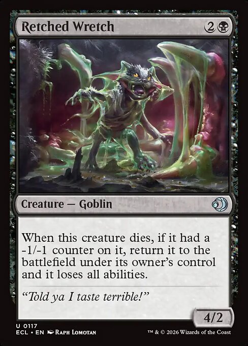Retched Wretch - Magic: The Gathering ECL #117
