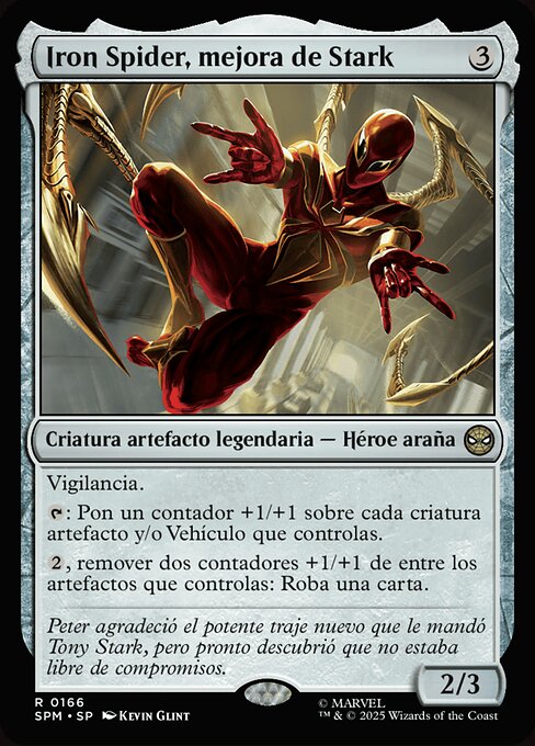 Iron Spider, Stark Upgrade · SPM #166 · ES