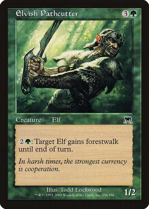 Elvish Pathcutter - Magic: The Gathering ONS #256
