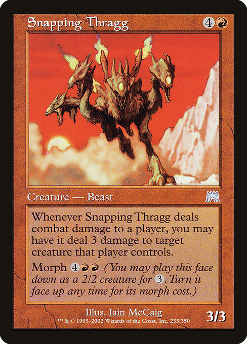 Snapping Thragg - Magic: The Gathering ONS #233