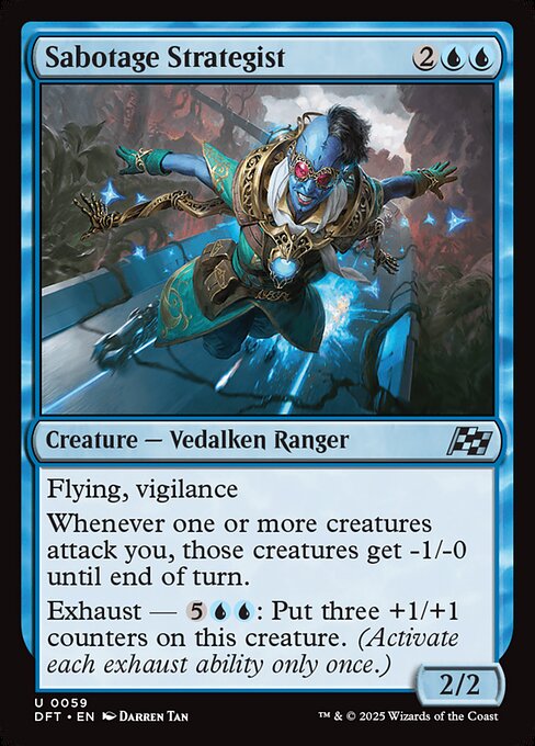 Sabotage Strategist - Magic: The Gathering DFT #59