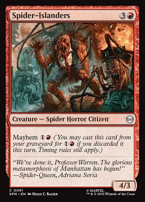 Spider-Islanders - Magic: The Gathering SPM #91