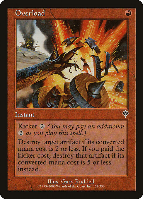 Overload - Magic: The Gathering INV #157