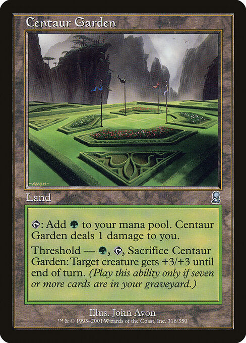 Centaur Garden - Magic: The Gathering ODY #316