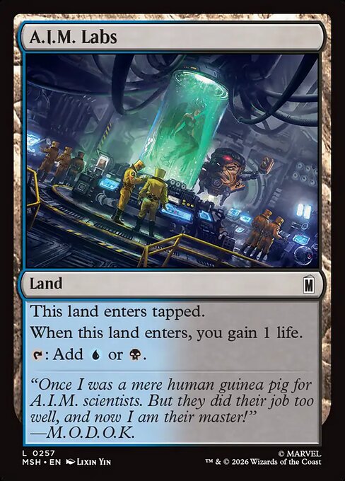A.I.M. Labs - Magic: The Gathering MSH #257