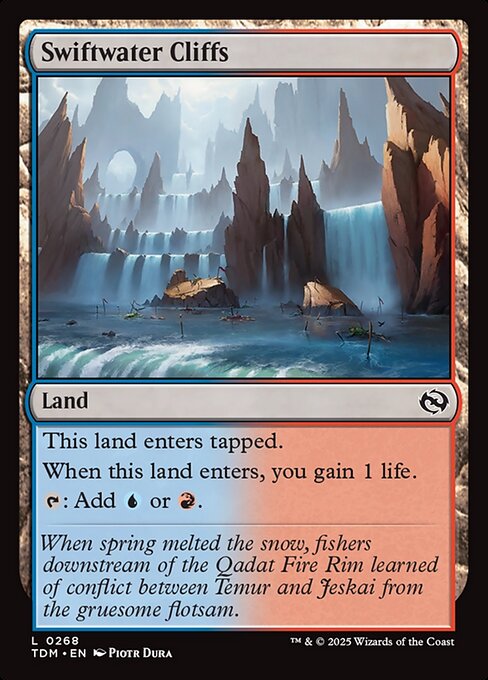 Swiftwater Cliffs - Magic: The Gathering TDM #268