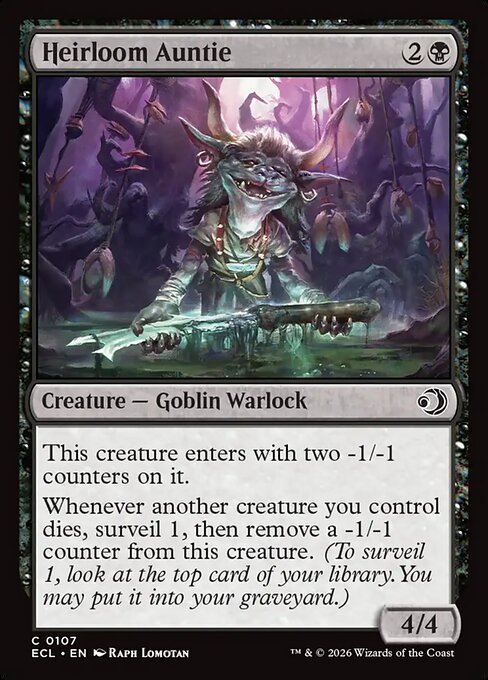 Heirloom Auntie - Magic: The Gathering ECL #107