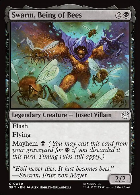 Swarm, Being of Bees - Magic: The Gathering SPM #69