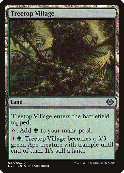 Treetop Village - Magic: The Gathering GVL #27