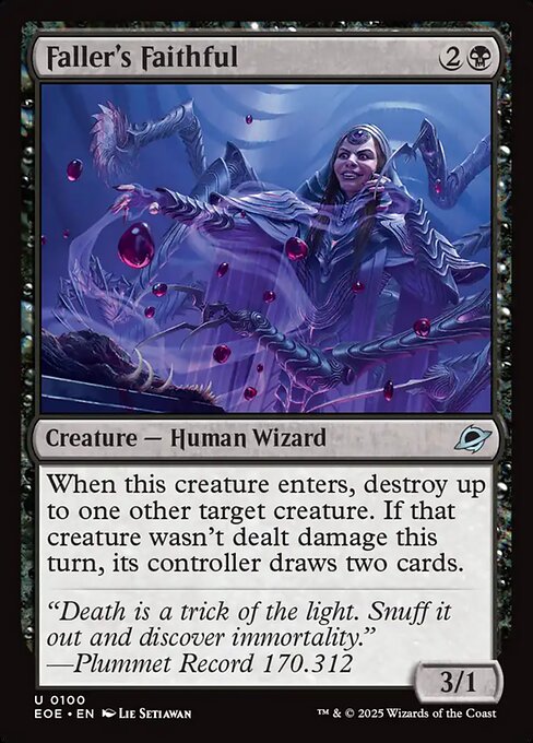 Faller's Faithful - Magic: The Gathering EOE #100