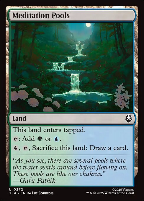 Meditation Pools - Magic: The Gathering TLA #272