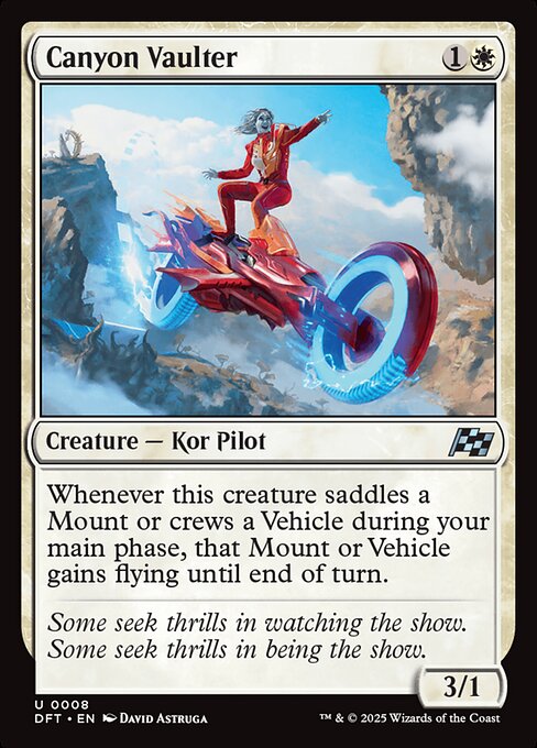 Canyon Vaulter - Magic: The Gathering DFT #8