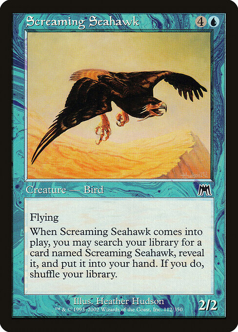 Screaming Seahawk - Magic: The Gathering ONS #112