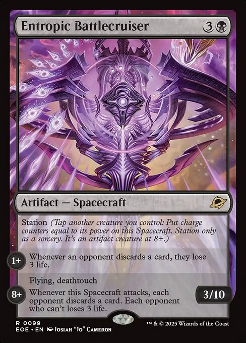Entropic Battlecruiser - Magic: The Gathering EOE #99