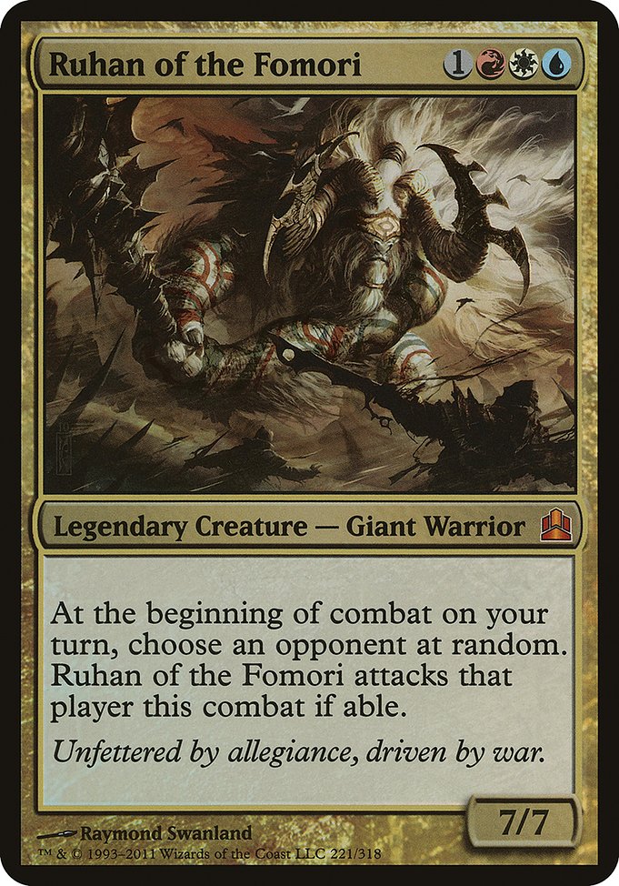 Oversized - Ruhan of the Fomori