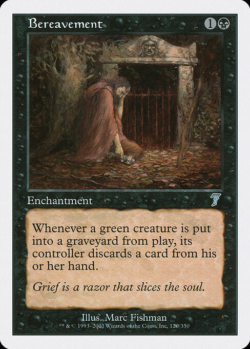 Bereavement - Magic: The Gathering 7ED #120