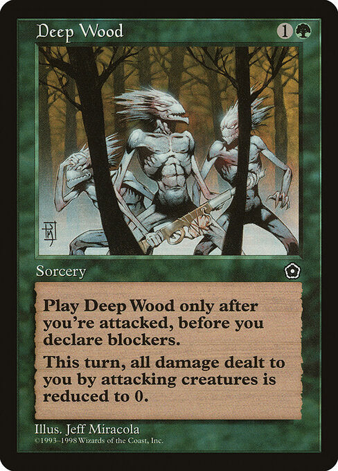 Deep Wood - Magic: The Gathering P02 #126
