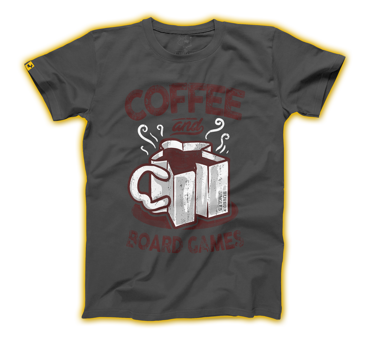 T-shirt Coffee and Board Games