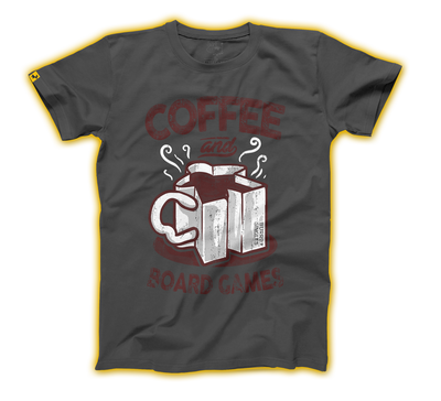 T-shirt Coffee and Board Games