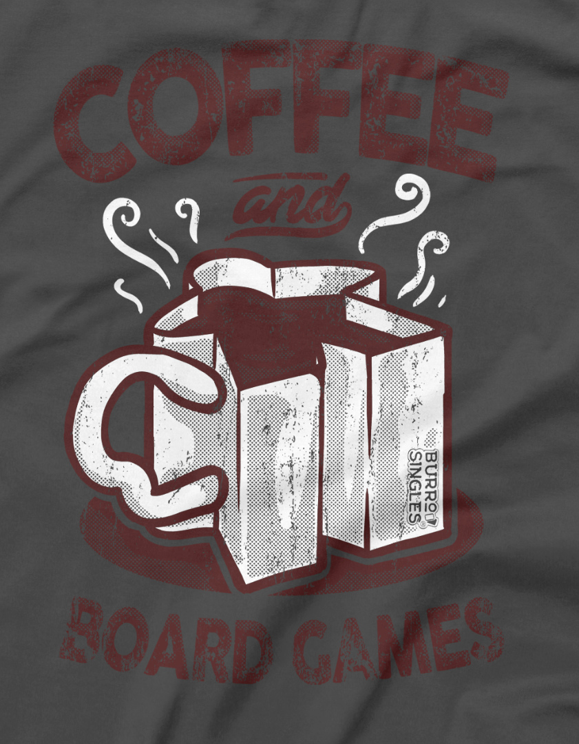 T-shirt Coffee and Board Games