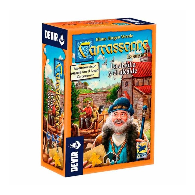 Carcassonne: La Abadía y el Alcalde Expansión